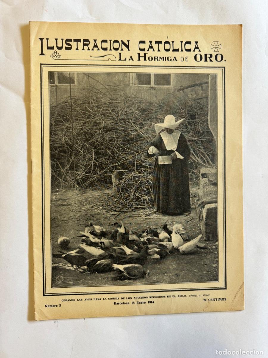 Coleccionismo de Revistas y Peri&oacute;dicos: Revista La Hormiga de Oro, A&ntilde;o 1913, Alicante, Madrid, Gerona