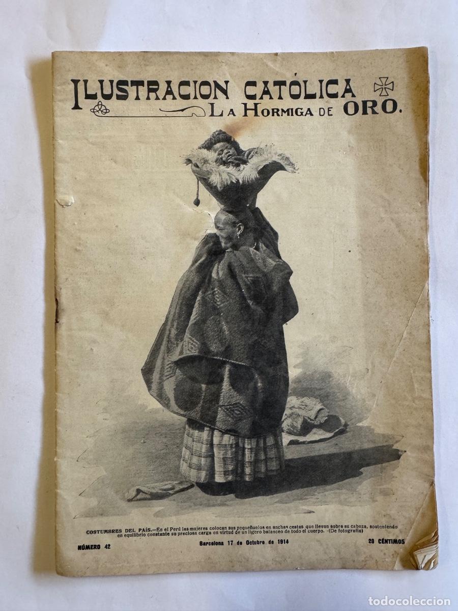 Coleccionismo de Revistas y Peri&oacute;dicos: Revista La Hormiga de Oro, A&ntilde;o 1914, Barcelona, Vich
