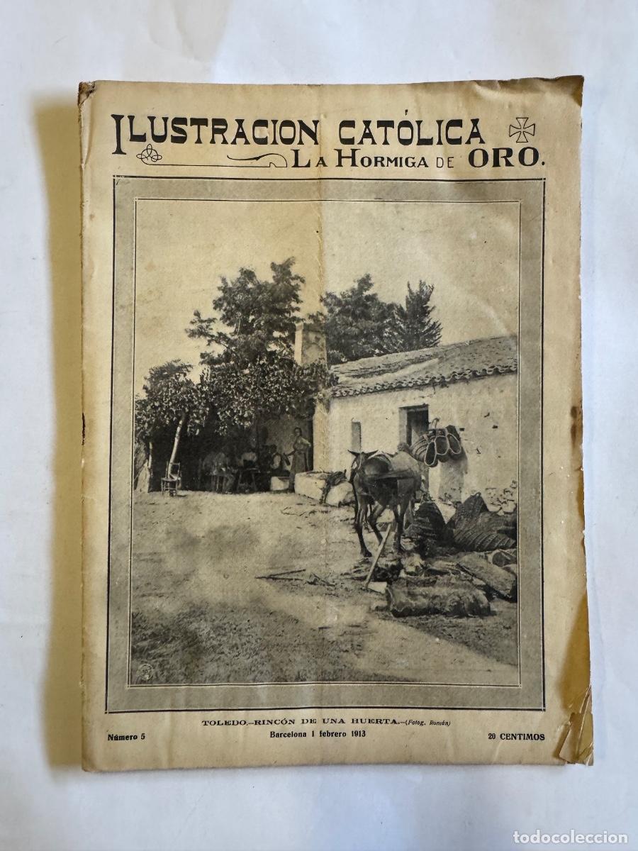 Coleccionismo de Revistas y Peri&oacute;dicos: Revista La Hormiga de Oro, A&ntilde;o 1913, Alicante, Valencia, Barcelona