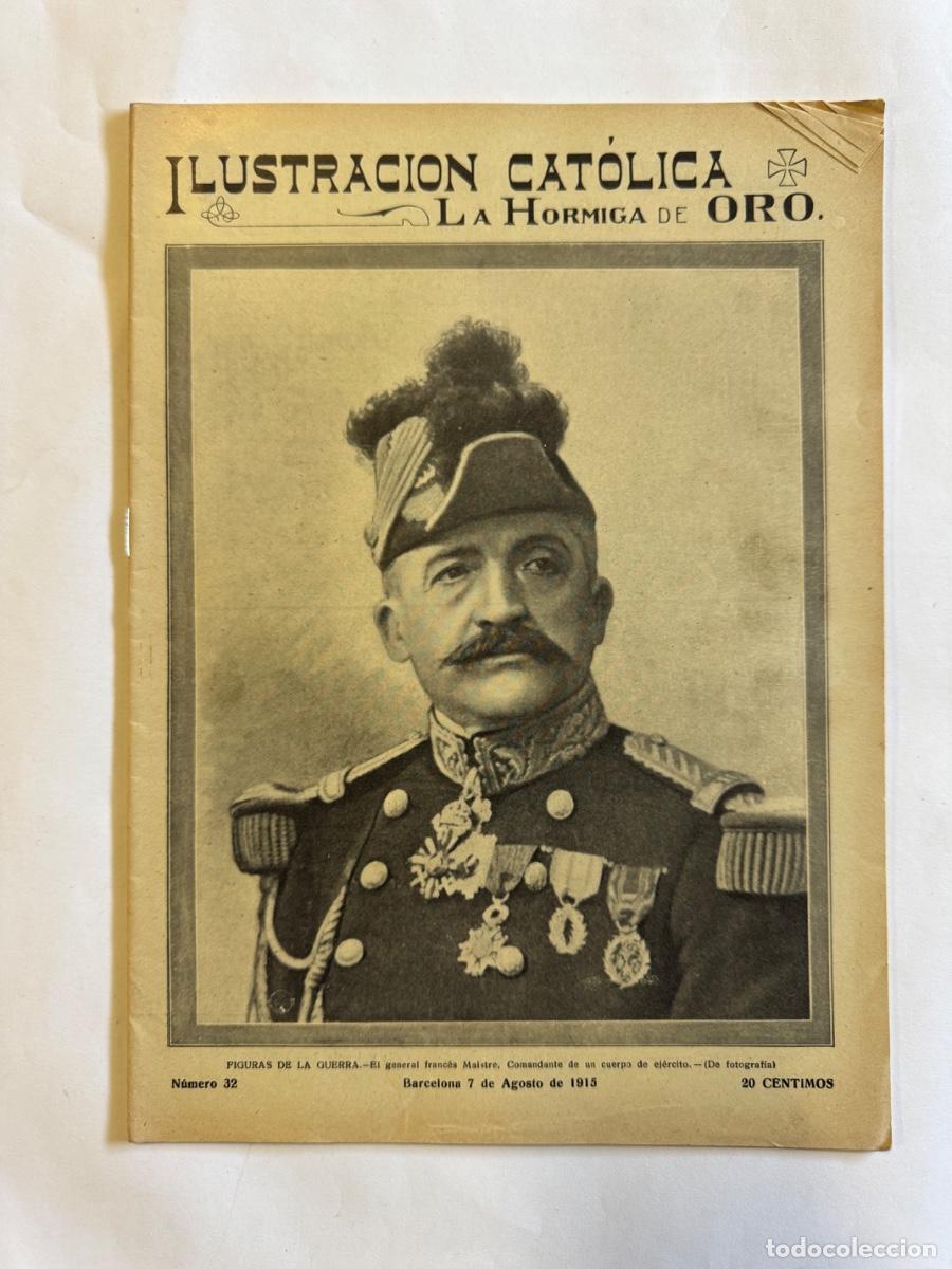 Coleccionismo de Revistas y Peri&oacute;dicos: Revista La Hormiga de Oro, A&ntilde;o 1915, Valencia, Sabadell, Barcelona