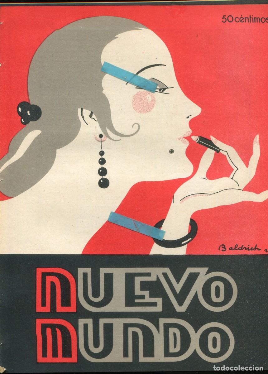 Coleccionismo de Revistas y Peri&oacute;dicos: REVISTA ENTERA A&Ntilde;O 1926 PORTADA ESTETICA DE BALDARICH LOS LOCOS A&Ntilde;OS 20 VEINTE PINTALABIOS