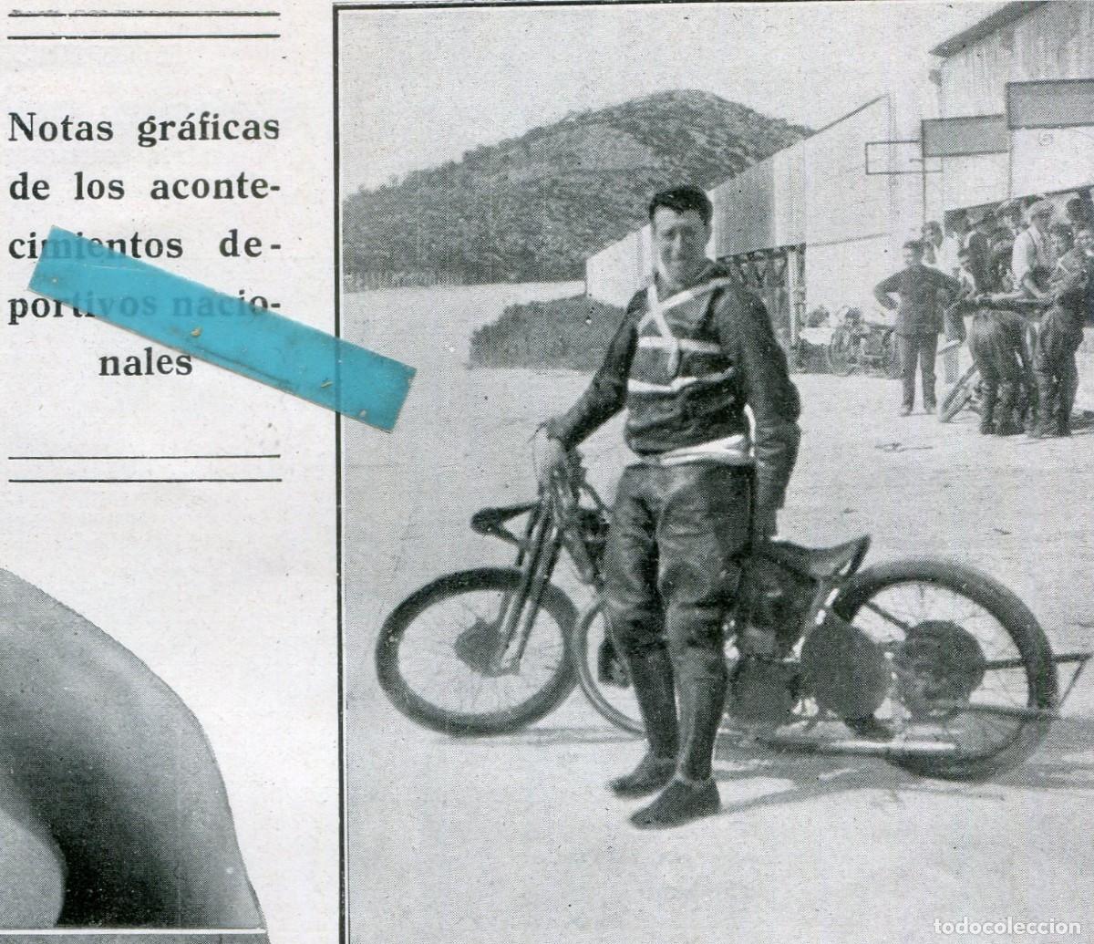 Coleccionismo de Revistas y Peri&oacute;dicos: REVISTA ENTERA A&Ntilde;O 1926 PILOTO DE MOTOS J. VIDAL TERRAMAR SITGES BICI TELMO GARCIA NADADOR ARTIGAS
