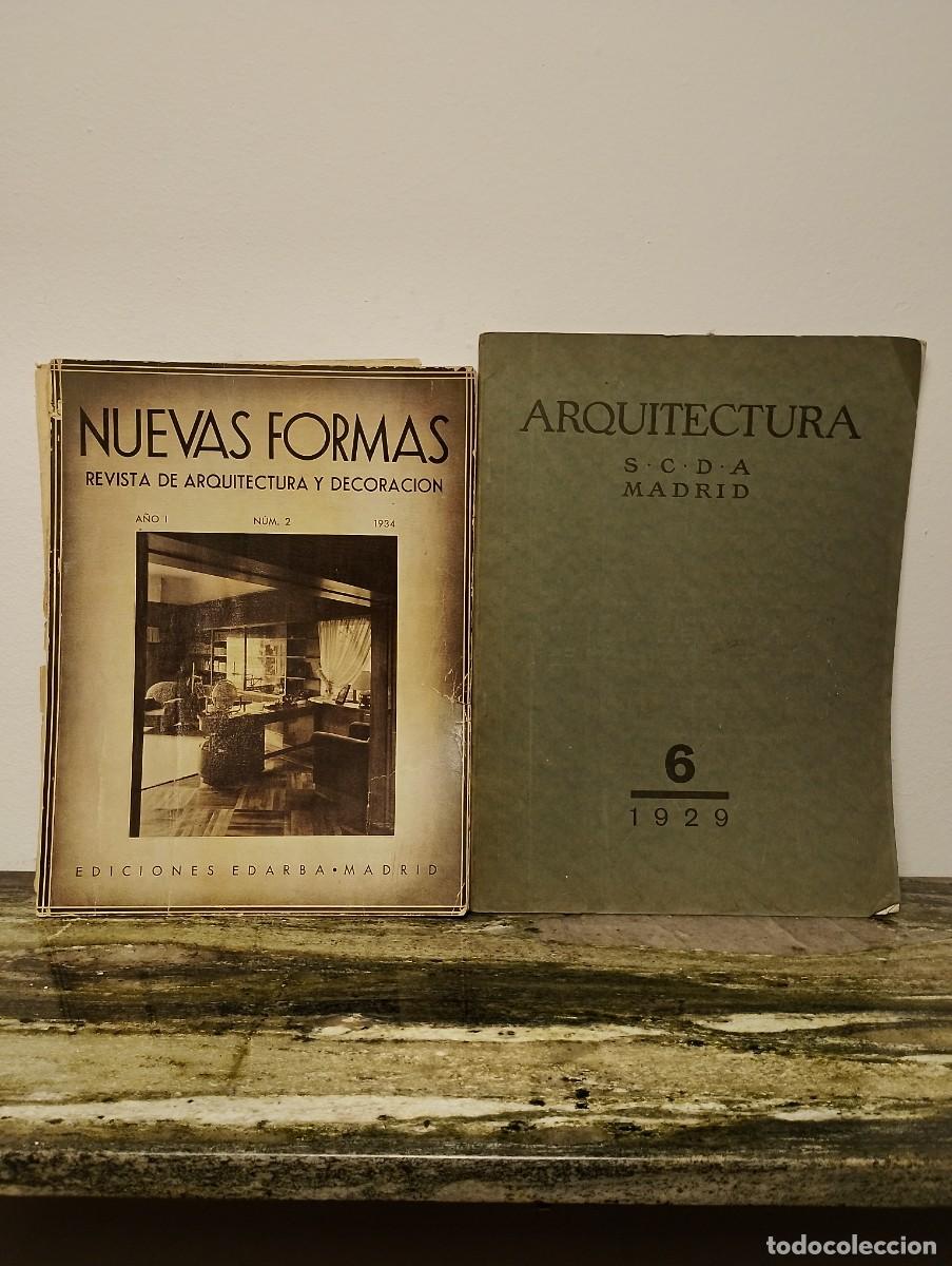Coleccionismo de Revistas y Peri&oacute;dicos: Revista NUEVAS FORMAS (decoraci&oacute;n) & ARQUITECTURA publicadas en Madrid antes de guerra civil espa&ntilde;ol