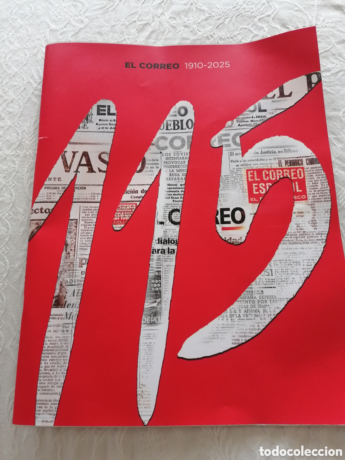 Coleccionismo de Revistas y Peri&oacute;dicos: Especial El Correo 115 Aniversario.1910-2025. Peri&oacute;dico Bilbao.