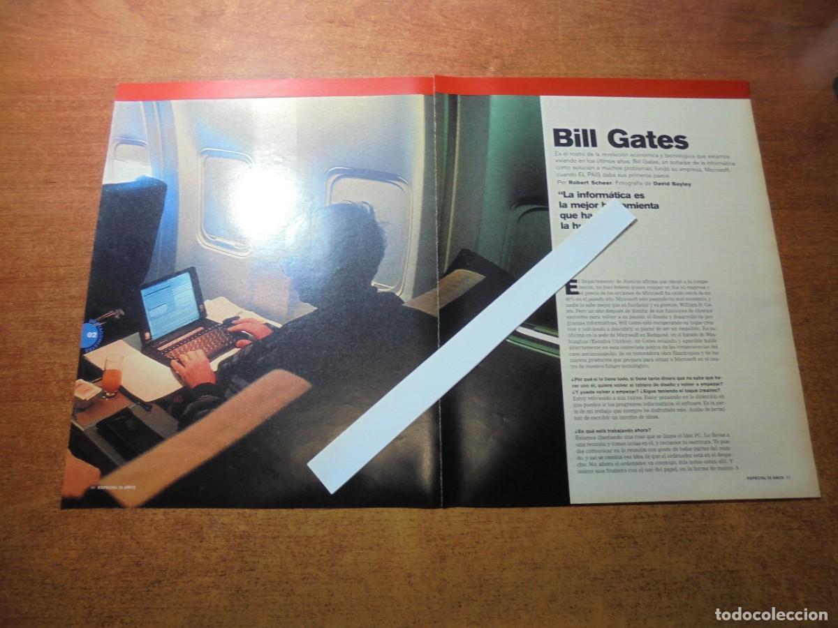 Collezionismo di Riviste e Giornali: RETAL 2001: BILL GATES, ENTREVISTA.