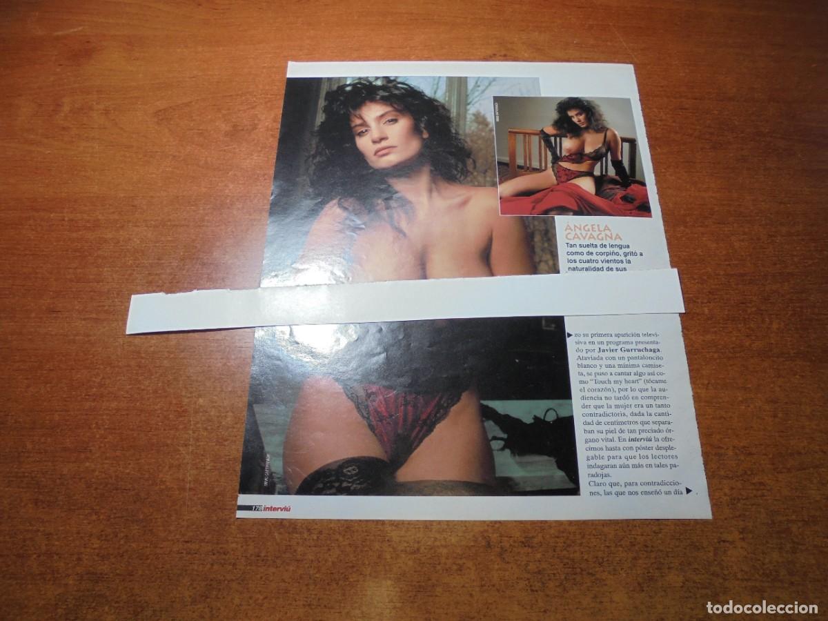 Coleccionismo de Revistas y Peri&oacute;dicos: CLIPPING 2001: &Aacute;NGELA CARAVAGNA