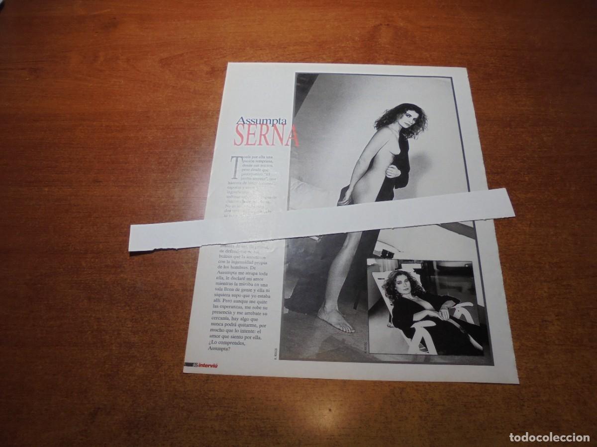 Coleccionismo de Revistas y Peri&oacute;dicos: CLIPPING 1996: ASUMPTA SERNA.