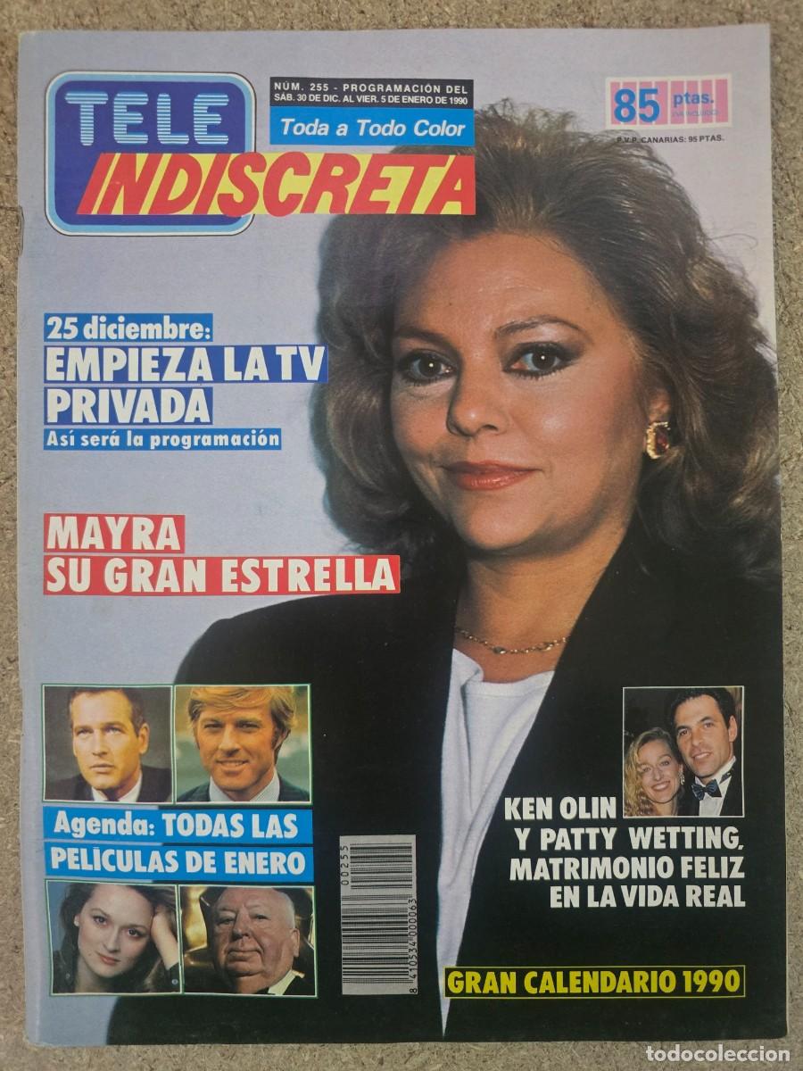 Coleccionismo de Revistas y Peri&oacute;dicos: Revista Tele Indiscreta 529 Mayra Gomez Kemp