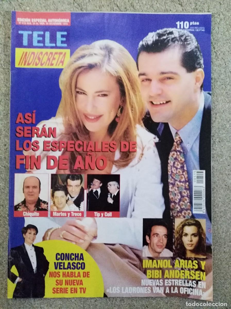 Coleccionismo de Revistas y Peri&oacute;dicos: Revista Tele Indiscreta 515