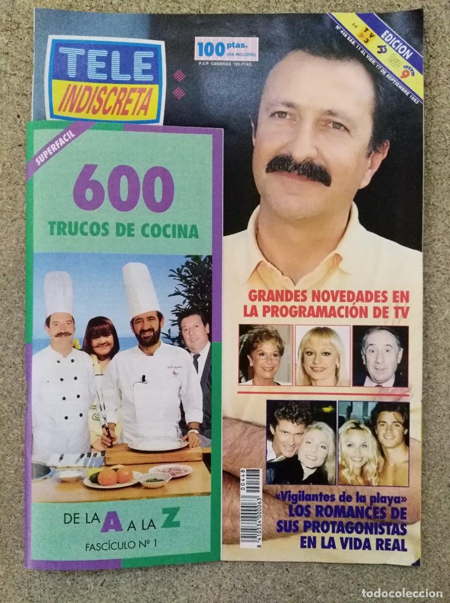 Sammeln von Zeitschriften und Zeitungen: Revista Tele Indiscreta 448 Paco Lobaton