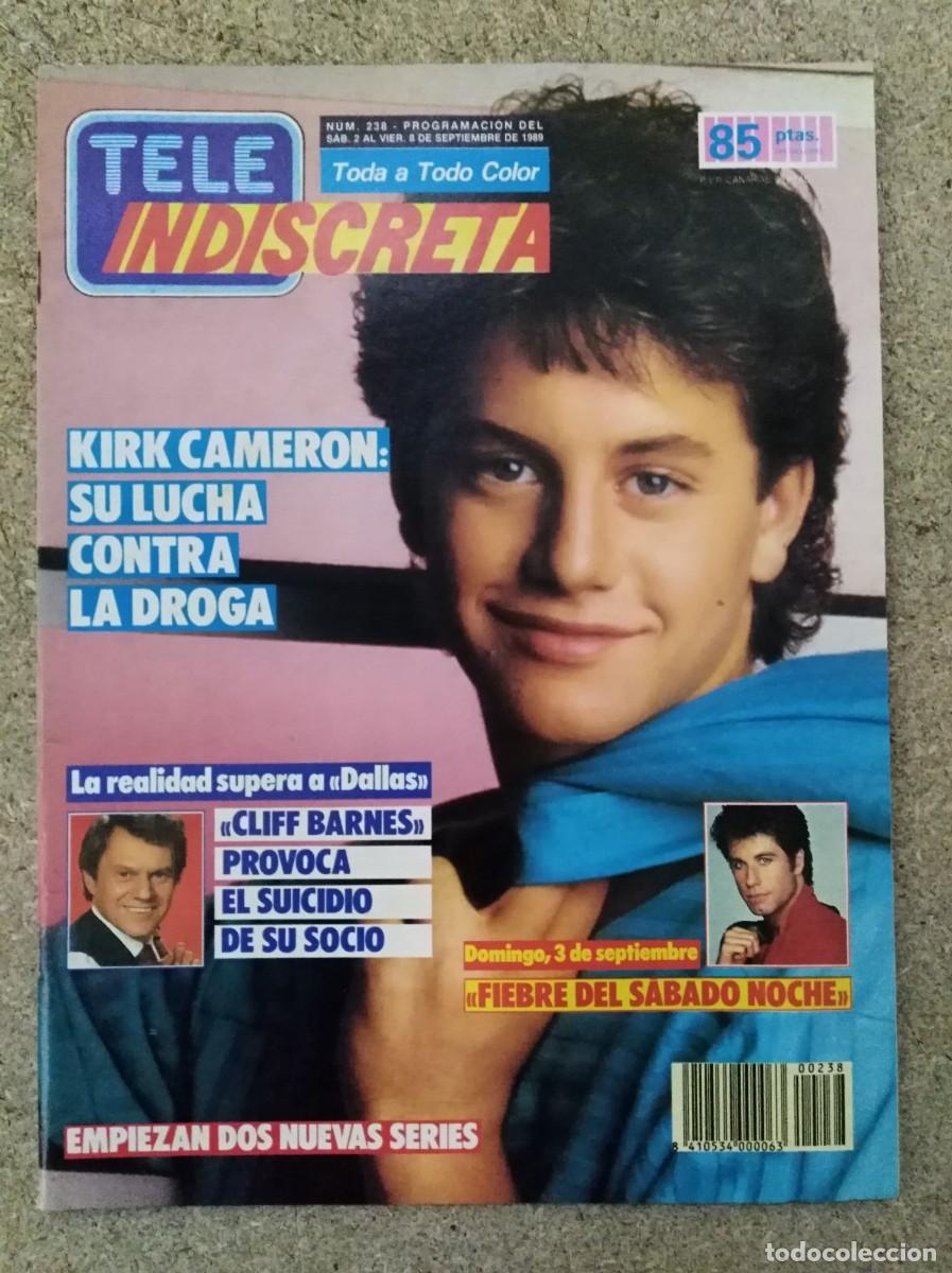 Sammeln von Zeitschriften und Zeitungen: Revista Tele Indiscreta 238 Kirk Cameron