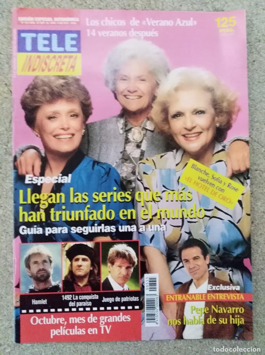 Sammeln von Zeitschriften und Zeitungen: Revista Tele Indiscreta 555 Las Chicas de Oro