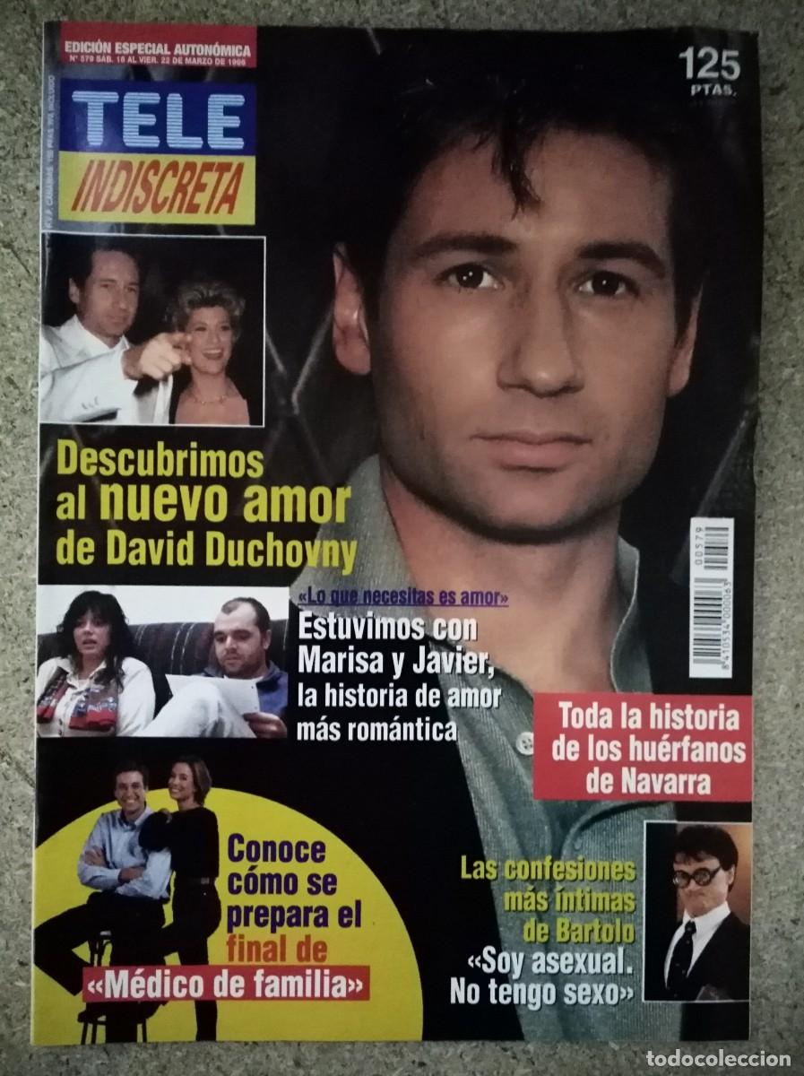 Collection Magazines and Newspapers: Revista Tele Indiscreta 579 David Duchovny