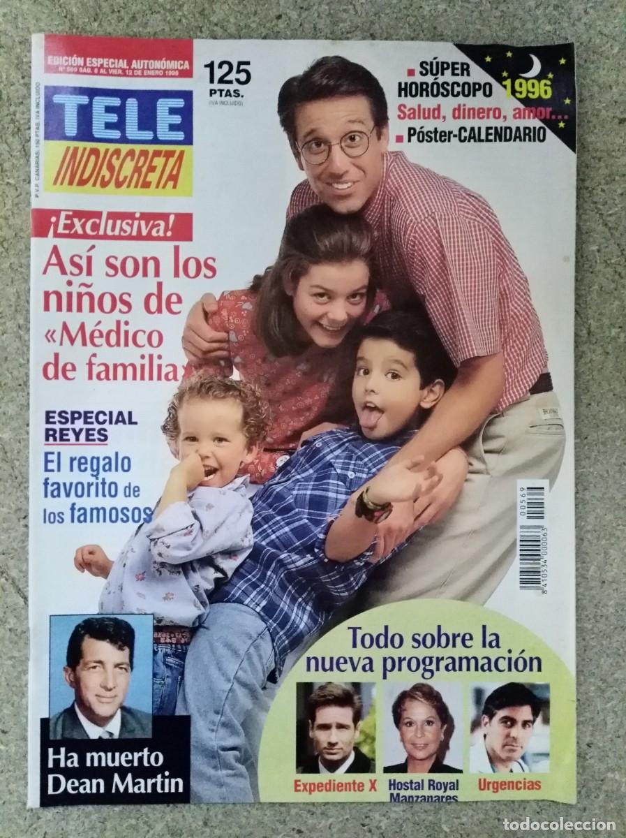 Coleccionismo de Revistas y Peri&oacute;dicos: Revista Tele Indiscreta 569 Emilio Aragon