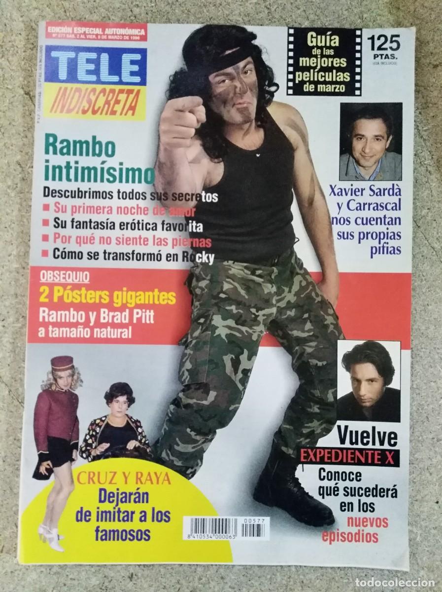 Coleccionismo de Revistas y Peri&oacute;dicos: Revista Tele Indiscreta 577