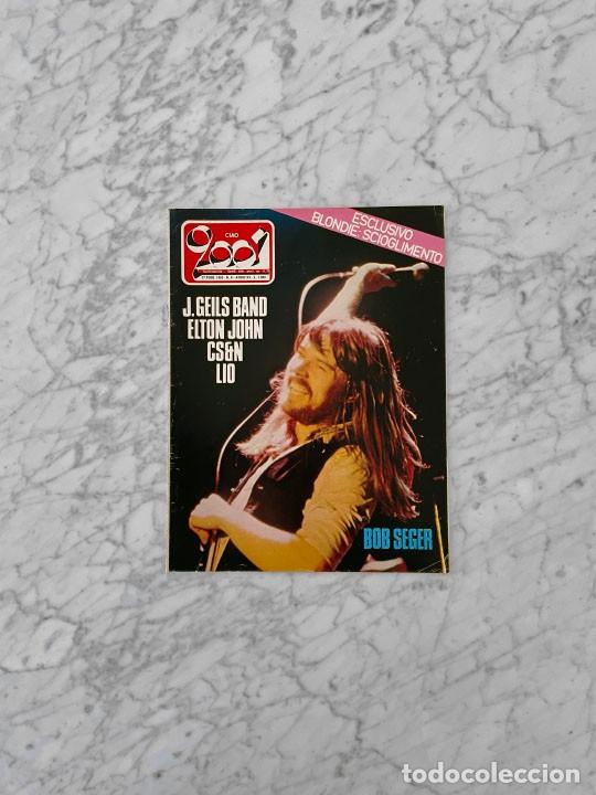 Coleccionismo de Revistas y Peri&oacute;dicos: CIAO 2001 - 1983 - J. GEILS BAND, BOB SEGER, BLONDIE, ELTON JOHN, LIO, CROSBY, STILLS & NASH