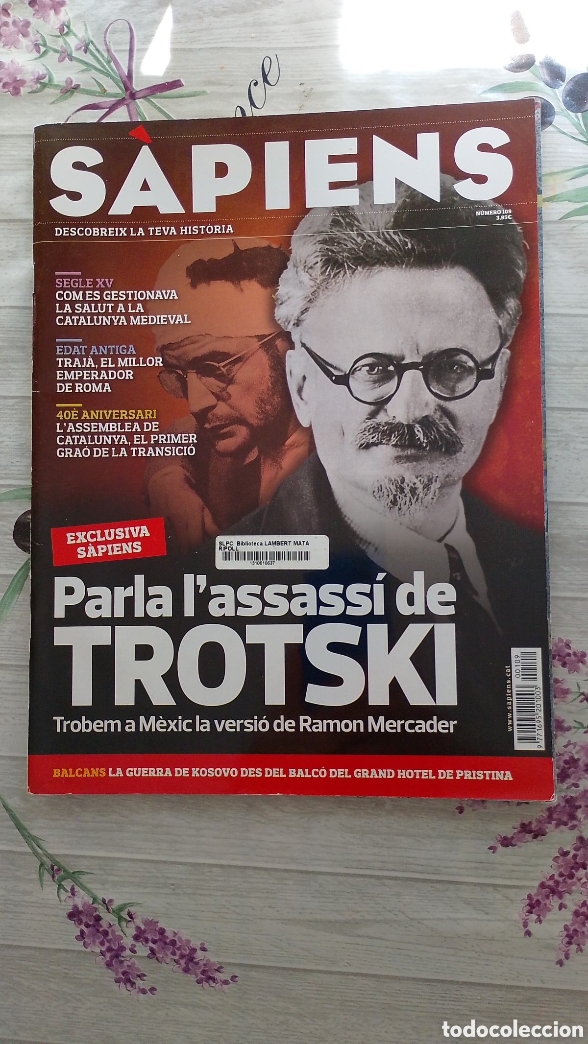 Coleccionismo de Revistas y Peri&oacute;dicos: REVISTA S&Agrave;PIENS. PARLA L'ASSASS&Iacute; DE TROTSKI