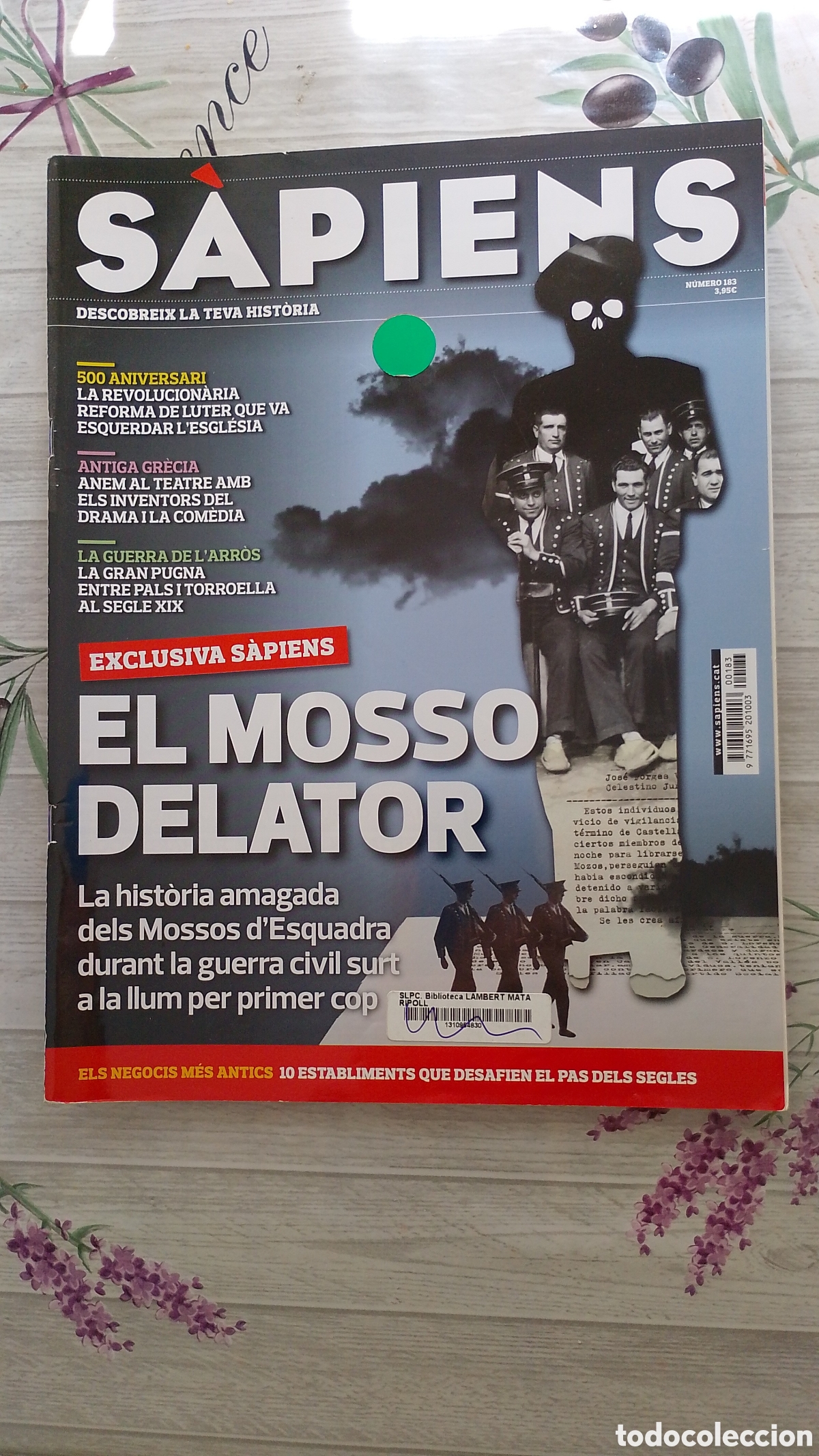 Coleccionismo de Revistas y Peri&oacute;dicos: REVISTA S&Agrave;PIENS. EL MOSSO DELATOR