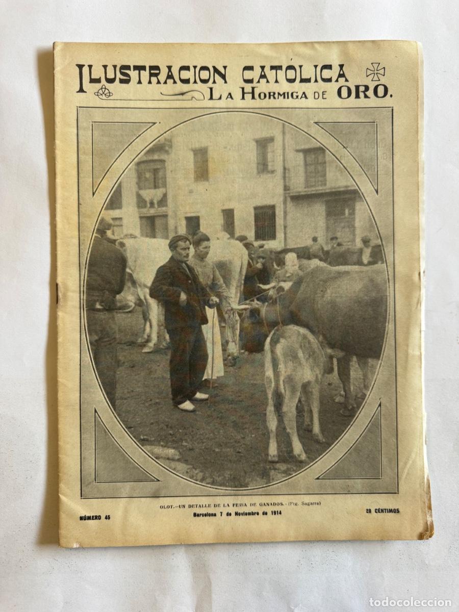 Coleccionismo de Revistas y Peri&oacute;dicos: Revista La Hormiga de Oro, A&ntilde;o 1914, Valencia, Tarragona, Zaragoza