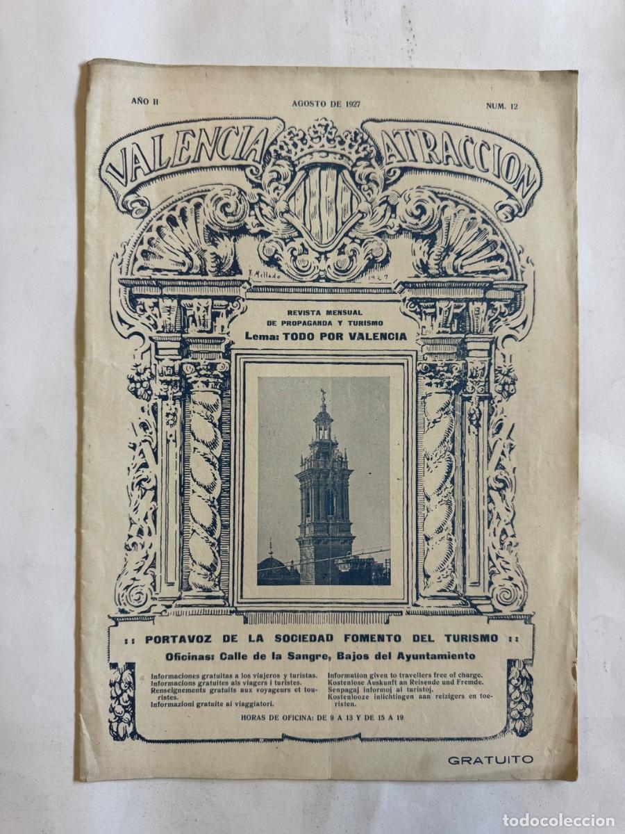 Coleccionismo de Revistas y Peri&oacute;dicos: Revista Valencia Atracci&oacute;n, A&ntilde;o 1927, Porta Coeli, Valencia