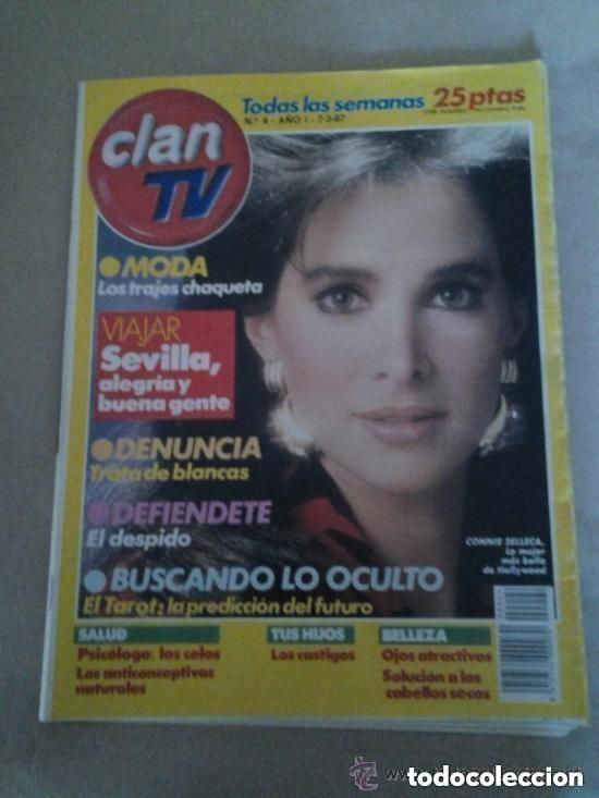 Coleccionismo de Revistas y Peri&oacute;dicos: CLAN TV -N 4 - 7 MARZO 1897 - CONNIE SELLECA