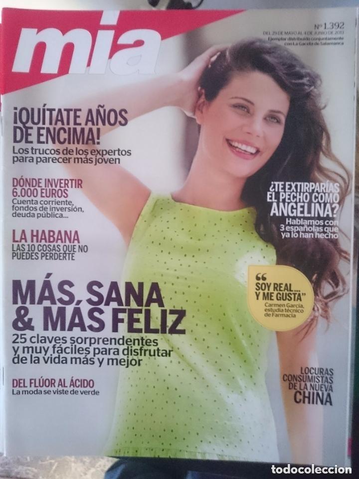 Coleccionismo de Revistas y Peri&oacute;dicos: MIA - N 1.392 - DEL 29 MAYO AL 4 JUNIO 2013 -CON PUBLICIDAD DE LA EPOCA-NOTICIAS-ETC