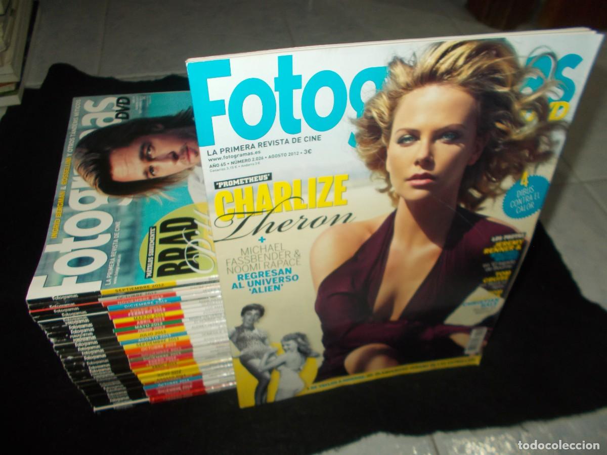 Coleccionismo de Revistas y Peri&oacute;dicos: Lote de 31 Revista FOTOGRAMAS & DVD, 2012-2015 (n&ordm; 2.026 a 2.057). Revistas Cine. Ver fotos
