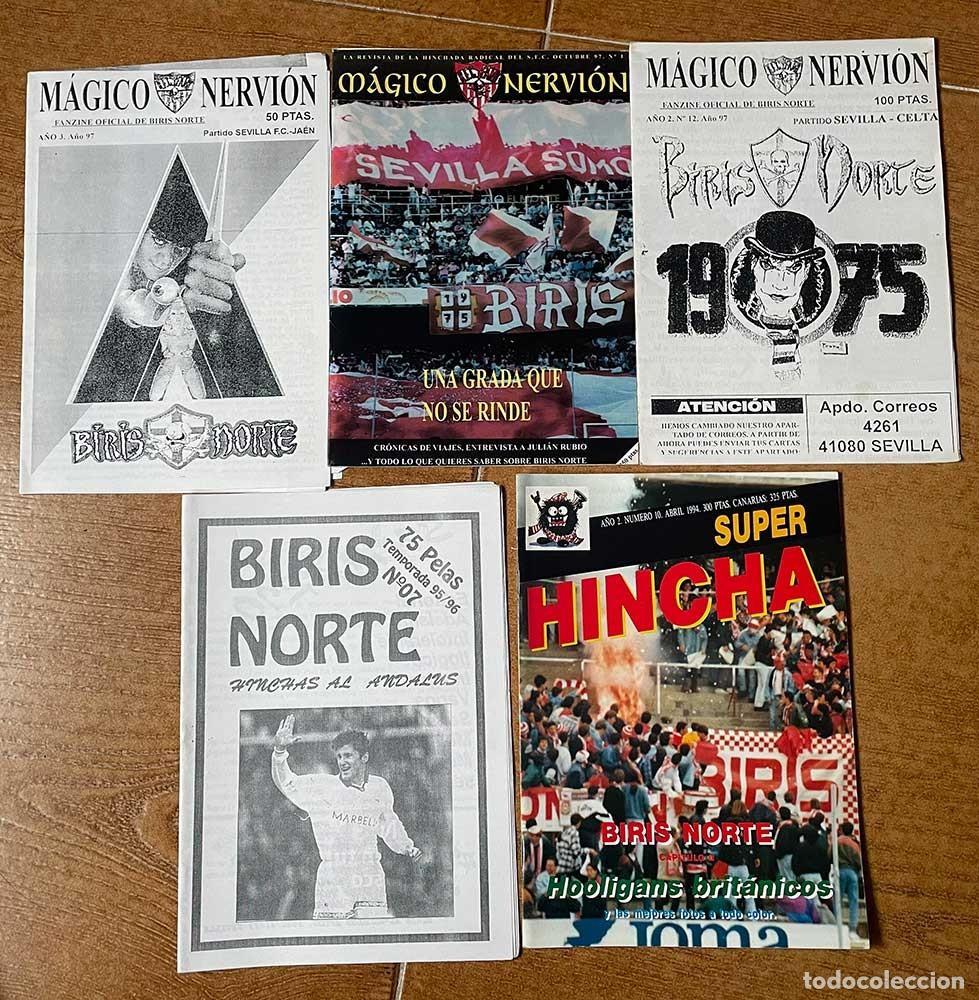 Collectionnisme de Revues et Journaux: Lote Fanzines Ultras Sevilla 1994-1997. ORIGINALES