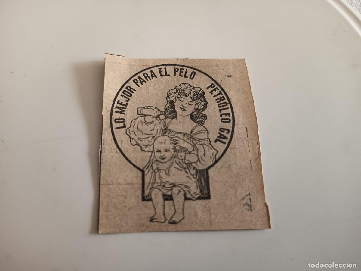 Coleccionismo de Revistas y Peri&oacute;dicos: ANTIGUO ANUNCIO GEL PETROLEO GAL