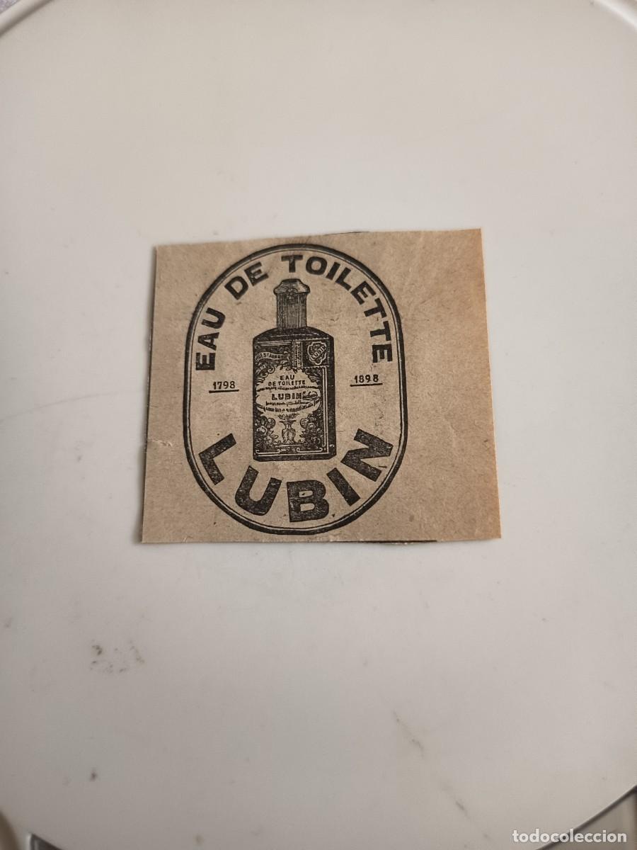 Coleccionismo de Revistas y Peri&oacute;dicos: ANTIGUO ANUNCIO AGUA COLONIA LUBIN