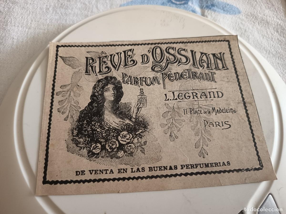 Coleccionismo de Revistas y Peri&oacute;dicos: ANTIGUO ANUNCIO PERFUMES L.LEGRAND PARIS