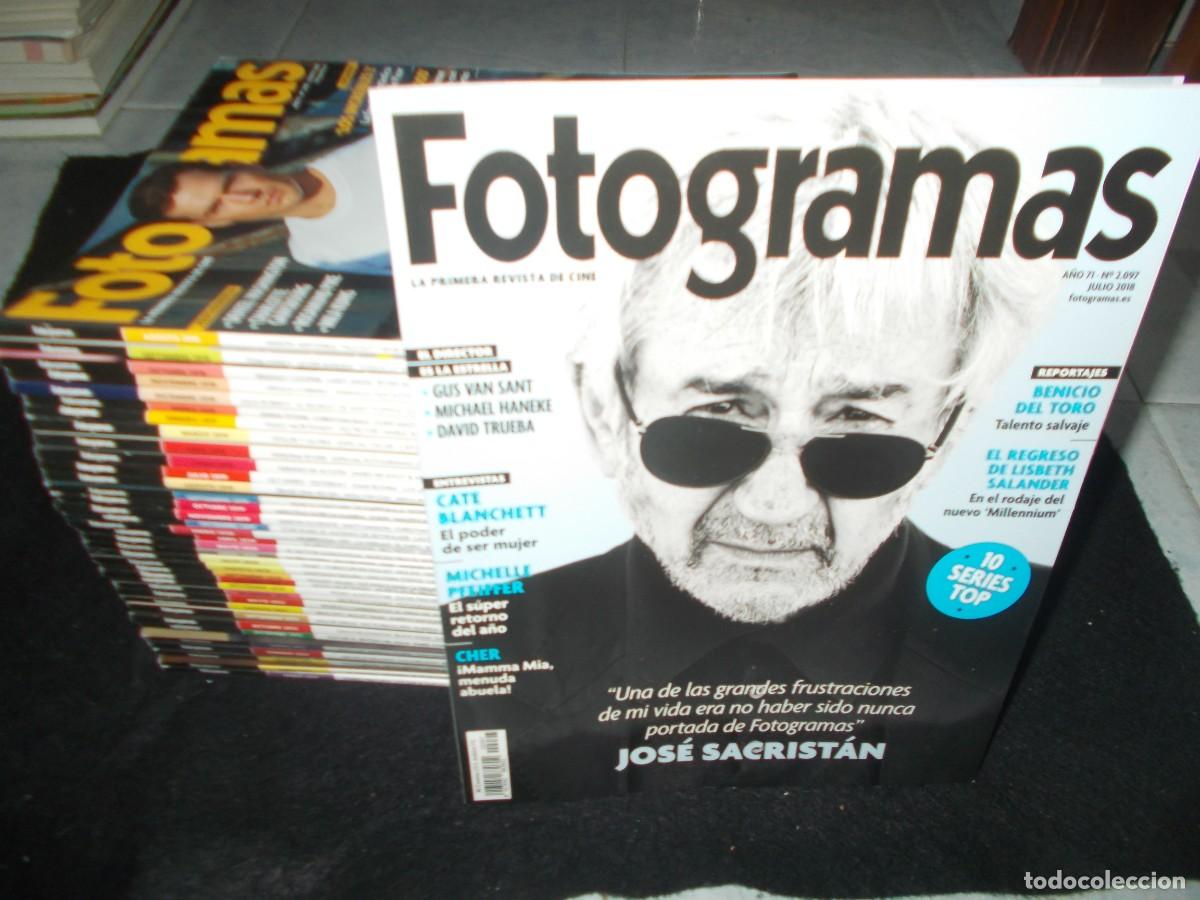 Collection Magazines and Newspapers: Lote de 37 Revistas FOTOGRAMAS, 2018-2024 (n&ordm; 2.097 a 2.163). Revista Cine. Ver fotos