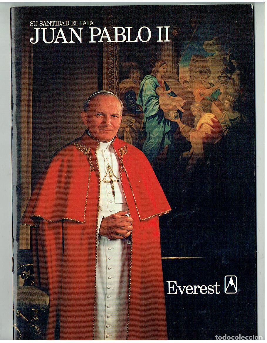 Colecionismo de Revistas e Jornais: SU SANTIDAD EL PAPA: JUAN PABLO II. MICHAEL WATTS. EVEREST, 1981.(B/58)