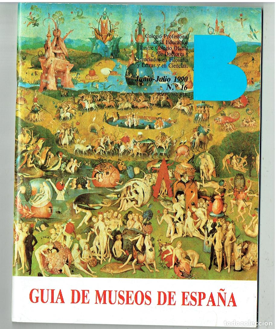 Coleccionismo de Revistas y Peri&oacute;dicos: GU&Iacute;A DE MUSEOS DE ESPA&Ntilde;A. REVISTA 98 P&Agrave;GINAS. 1990.(B/58)