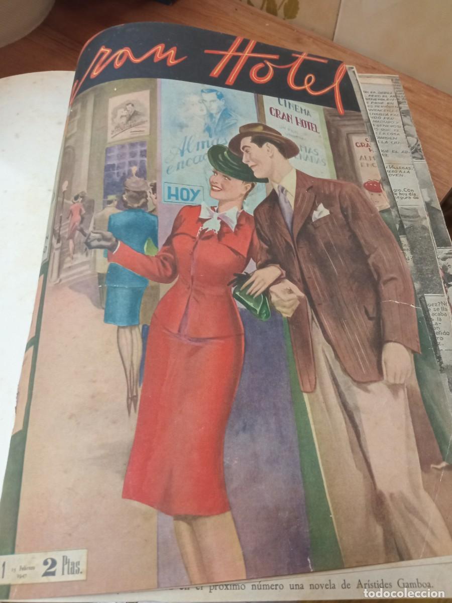 Collectionnisme de Revues et Journaux: GRAN HOTEL - 1 TOMO - HISPANO AMERICANA - COMPLETA
