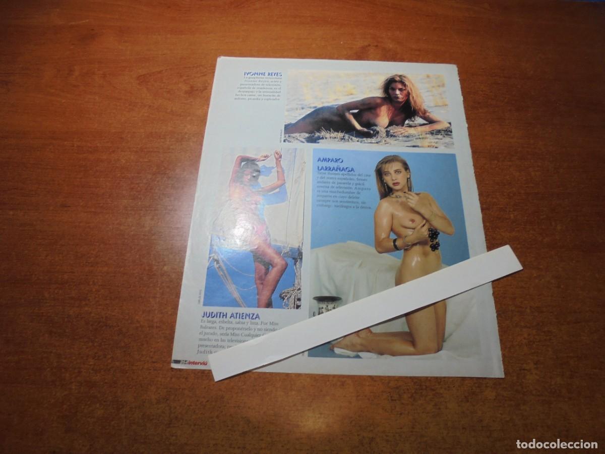 Coleccionismo de Revistas y Peri&oacute;dicos: CLIPPING 1996: YVONNE REYES. AMPARO LARRA&Ntilde;AGA. ALESSANDRA MUSSOLINI. BIENVENIDA P&Eacute;REZ. M&ordf; ROSA OMAGG