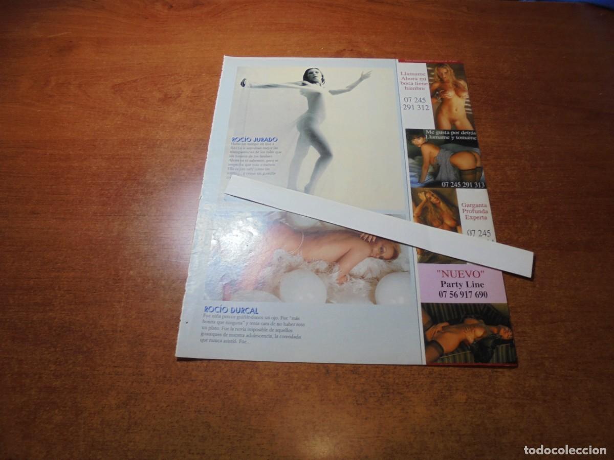 Coleccionismo de Revistas y Peri&oacute;dicos: CLIPPING 1996: ROC&Iacute;O JURADO. ROC&Iacute;O DURCAL.