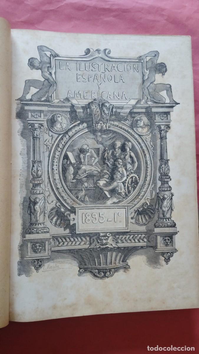 Coleccionismo de Revistas y Peri&oacute;dicos: LA ILUSTRACION ESPA&Ntilde;OLA Y AMERICANA.-REVISTA DE BELLAS ARTES Y ACTUALIDADES.-GRABADOS.-A&Ntilde;O 1895.