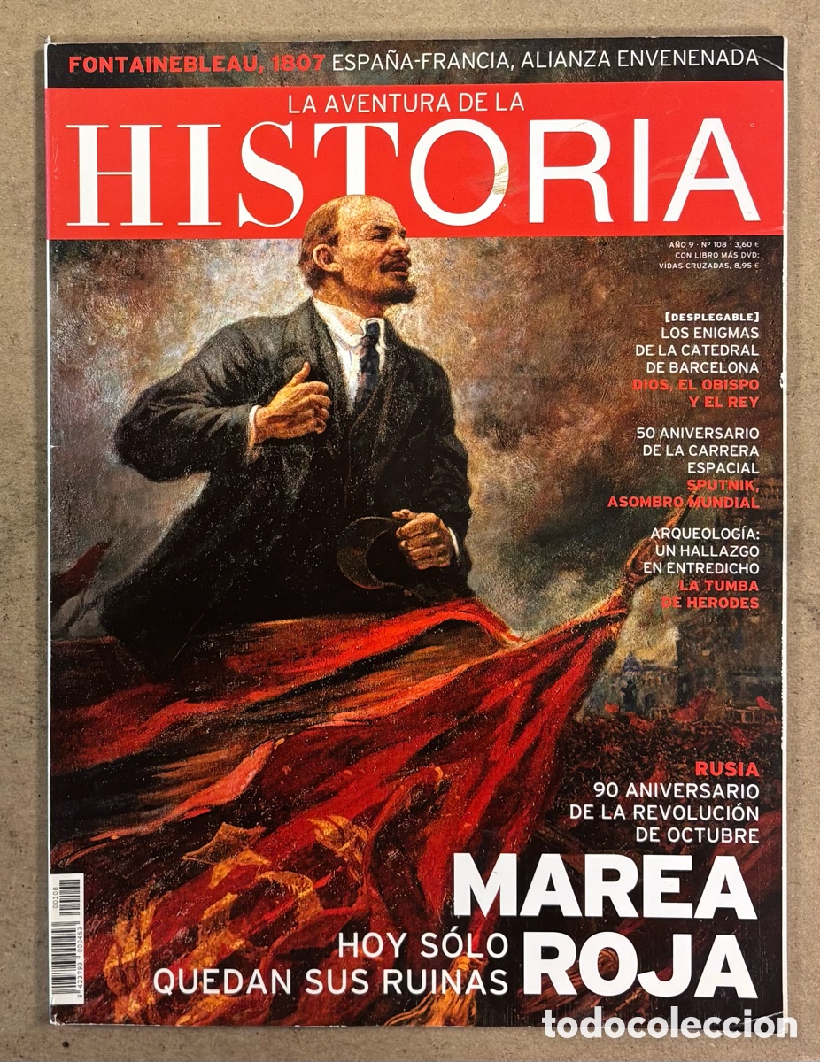 Coleccionismo de Revistas y Peri&oacute;dicos: LA AVENTURA DE LA HISTORIA N&deg; 108. 90 ANIVERSARIO REVOLUCI&Oacute;N DE OCTUBRE, LA TUMBA DE HERODES,.,,