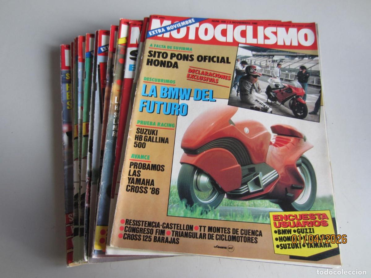 Coleccionismo de Revistas y Peri&oacute;dicos: 15 REVISTAS DE MOTOCICLISMO DE 1985. MOTOS
