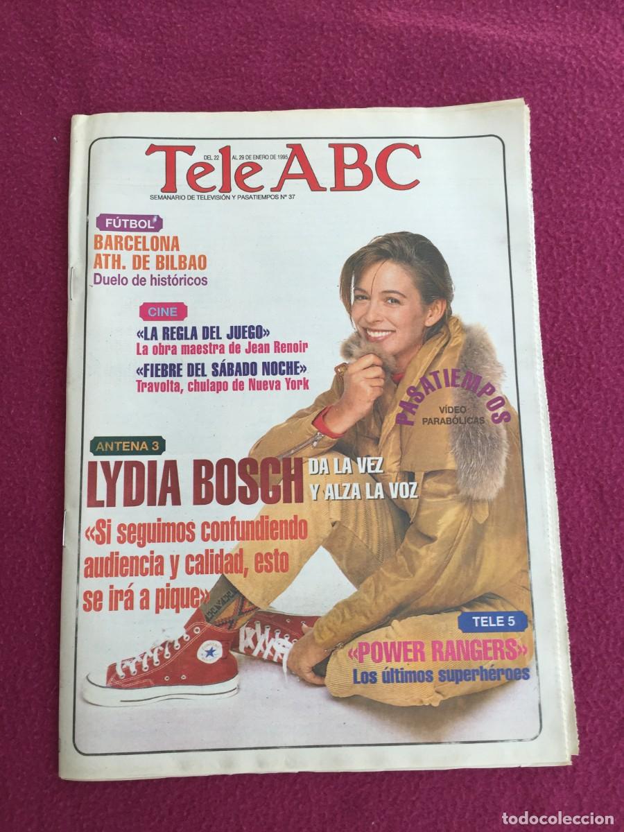Sammeln von Zeitschriften und Zeitungen: TELE ABC 1995 - LYDIA BOSCH (EX AZAFATA DE UN DOS TRES) - SERIE V - MORTADELO Y FILEMON