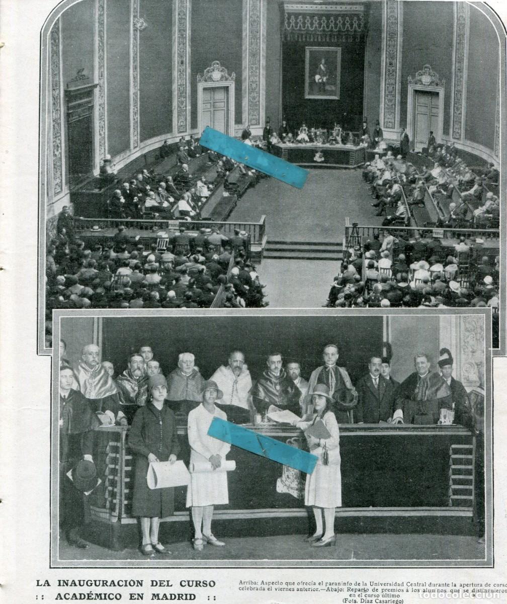 Collection Magazines and Newspapers: REVISTA A&Ntilde;O 1926 UNIVERSIDAD CENTRAL MADRID CELTAS DE INGLATERRA THOR'S TREN AVILA TORO UTIEL