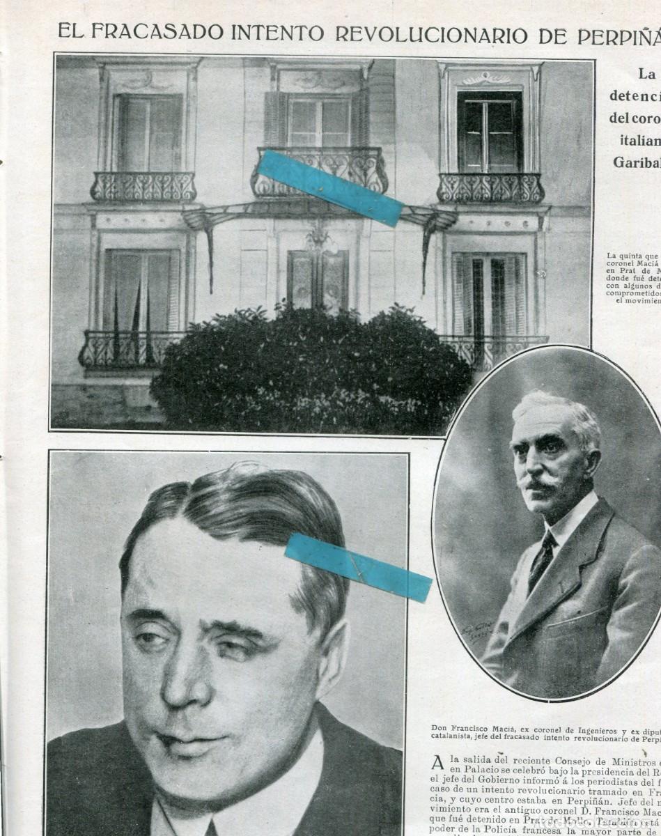 Collectionnisme de Revues et Journaux: REVISTA A&Ntilde;O 1926 FETS DE PRATS DE MOLLO CIRCULO DE BELLAS ARTES DE MADRID TREN PE&Ntilde;ARROYA Y BELMEZ