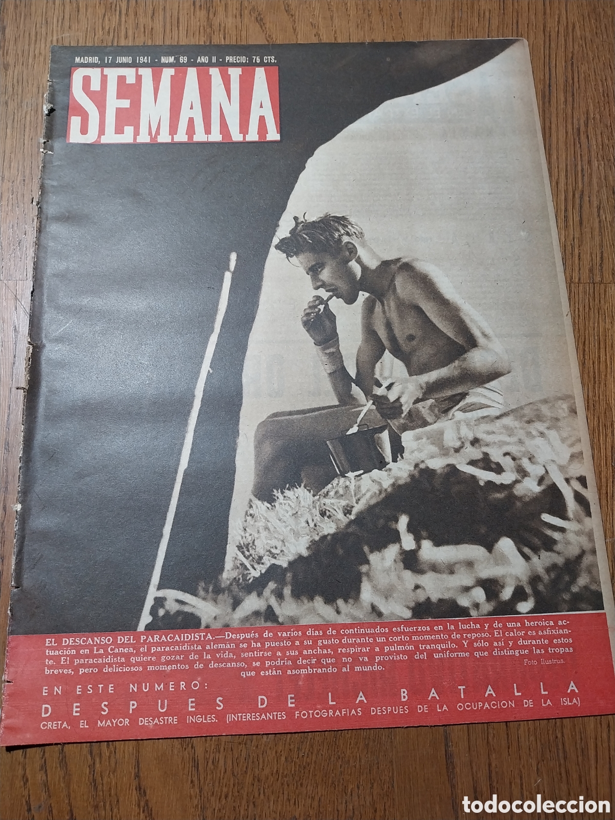 Coleccionismo de Revistas y Peri&oacute;dicos: SEMANA 1941 LA GUERRA EN SIRIA