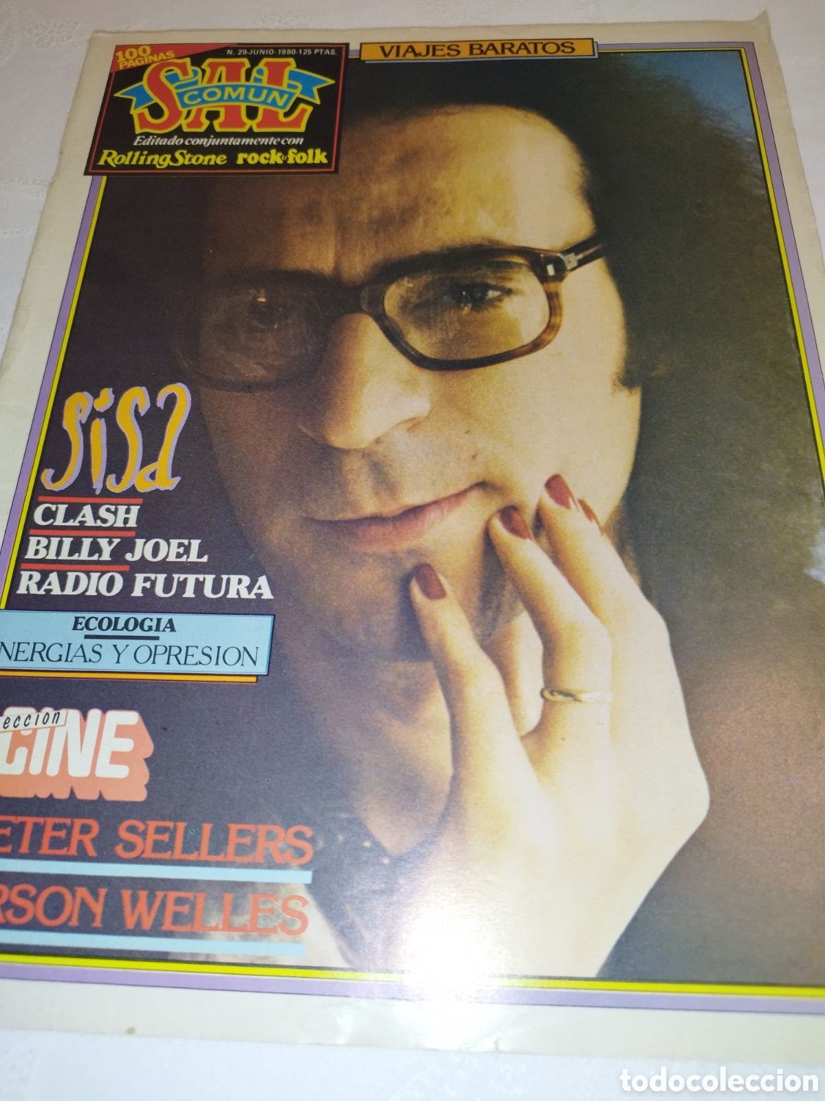 Coleccionismo de Revistas y Peri&oacute;dicos: REVISTA SAL COMUN N.&ordm; 29 - 1980 MUSICA, CINE, ECOLOGIA, COMIC,...