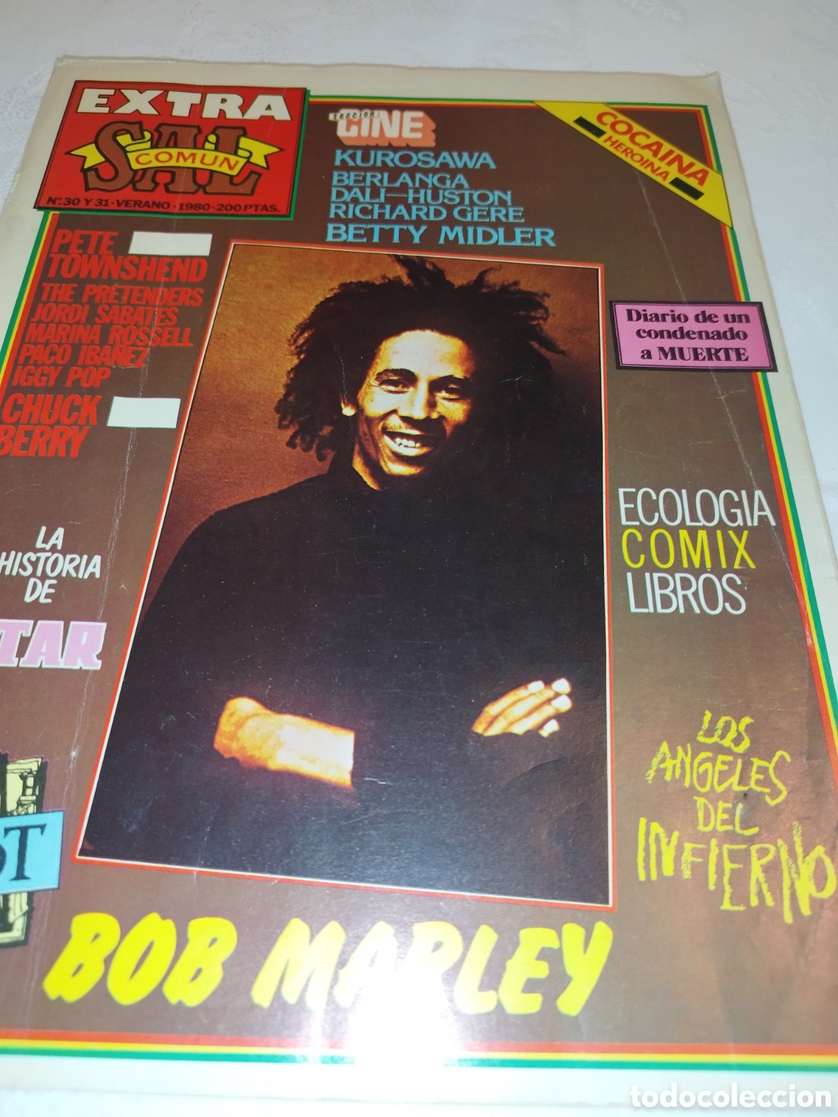 Coleccionismo de revistas y peri&oacute;dicos: REVISTA SAL COMUN N.&ordm; 30 Y 31 EXTRA VERANO - 1980. MUSICA, CINE, ECOLOGIA, ....