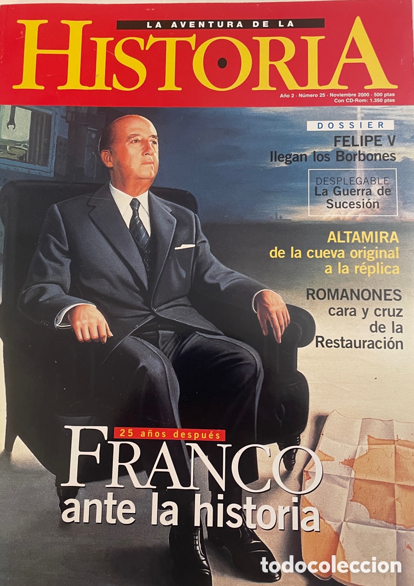 Collectionnisme de Revues et Journaux: La aventura de la historia. N&uacute;m. 25. Noviembre 2000.
