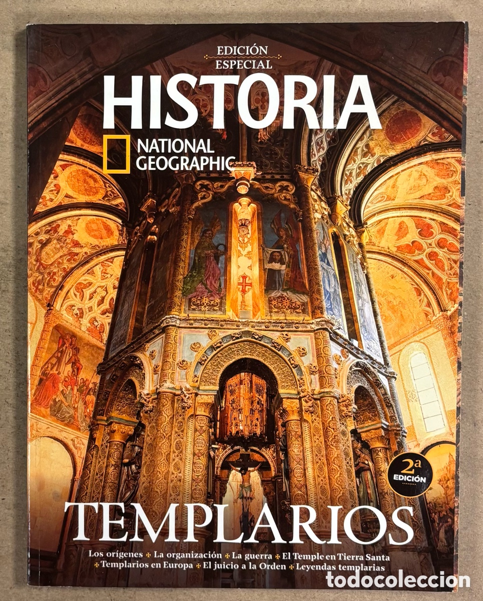 Coleccionismo de Revistas y Peri&oacute;dicos: HISTORIA NATIONAL GEOGRAPHIC EDICI&Oacute;N ESPECIAL TEMPLARIOS.