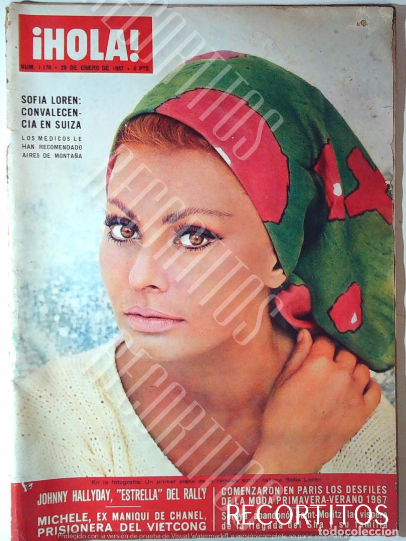 Coleccionismo de Revistas y Peri&oacute;dicos: recorte portada sofia loren