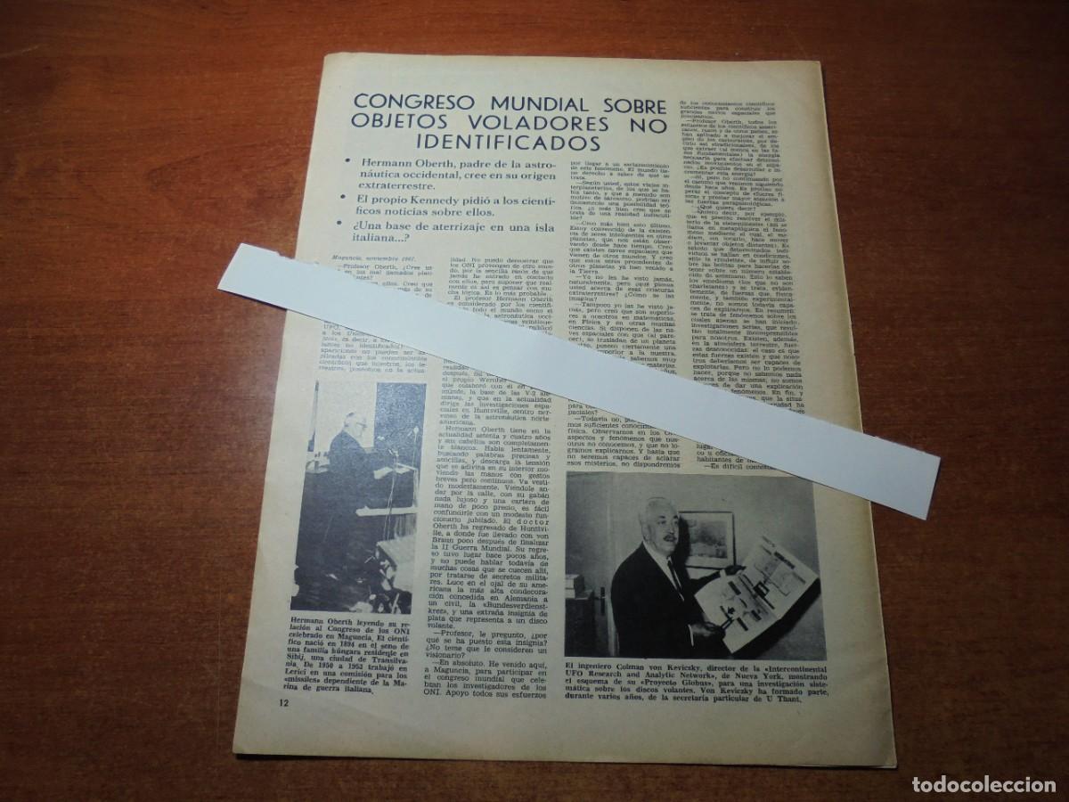 Coleccionismo de Revistas y Peri&oacute;dicos: RETAL 1968: CONGRESO MUNDIAL OBJETOS VOLADORES NO IDENTIFCADOS. OVNI. EXPLORACI&Oacute;N DEL POLO NORTE